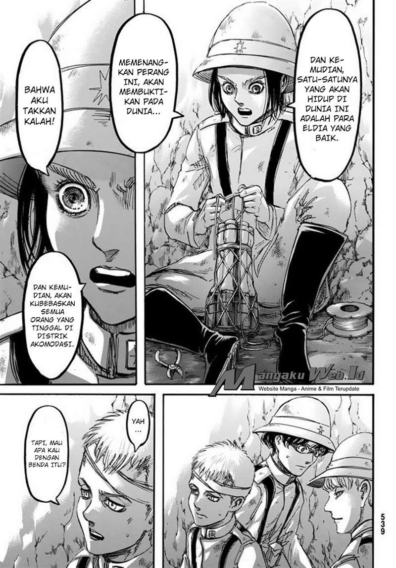 Shingeki no Kyojin Chapter 91 Gambar 20