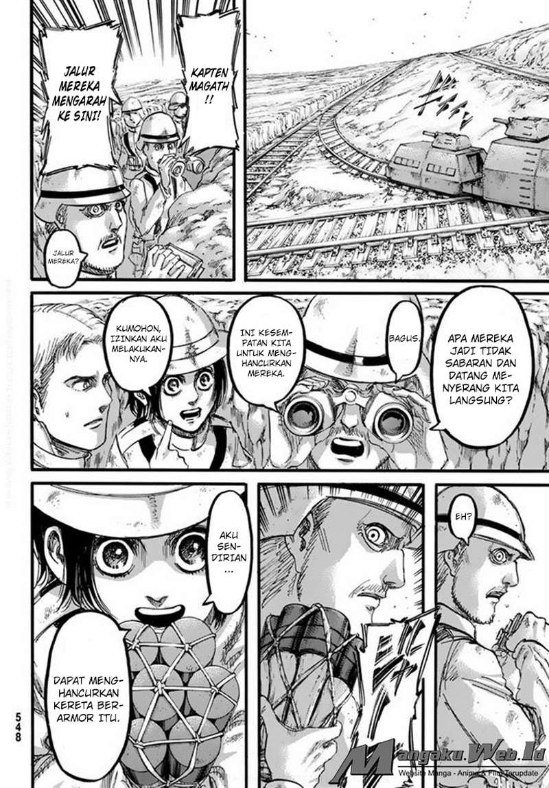 Shingeki no Kyojin Chapter 91 Gambar 29