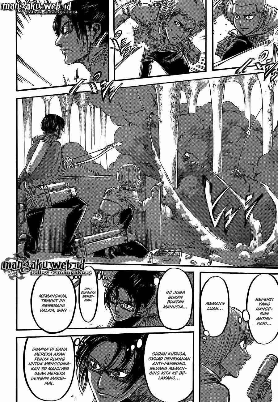 Shingeki no Kyojin Chapter 64 Gambar 17