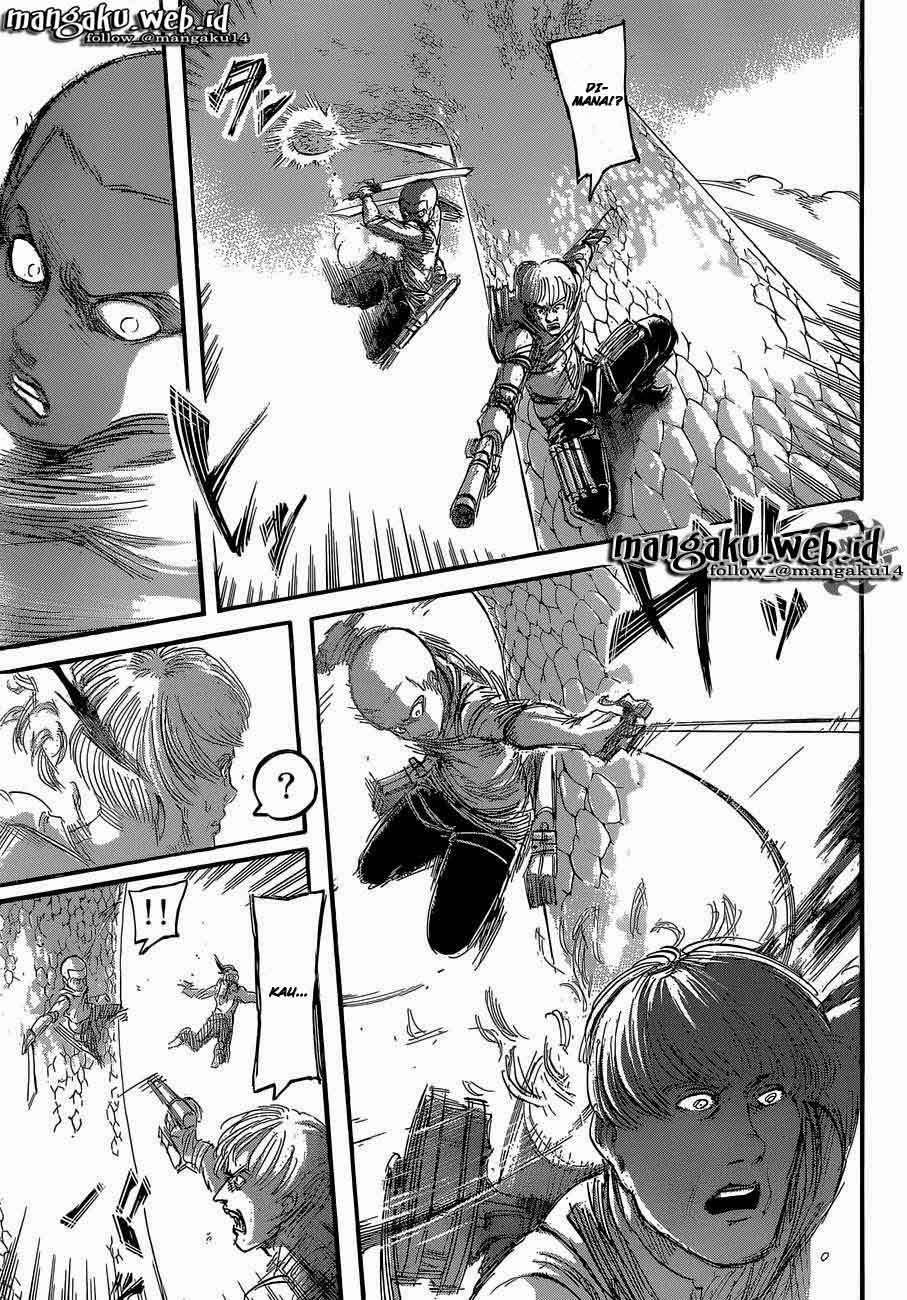 Shingeki no Kyojin Chapter 64 Gambar 22