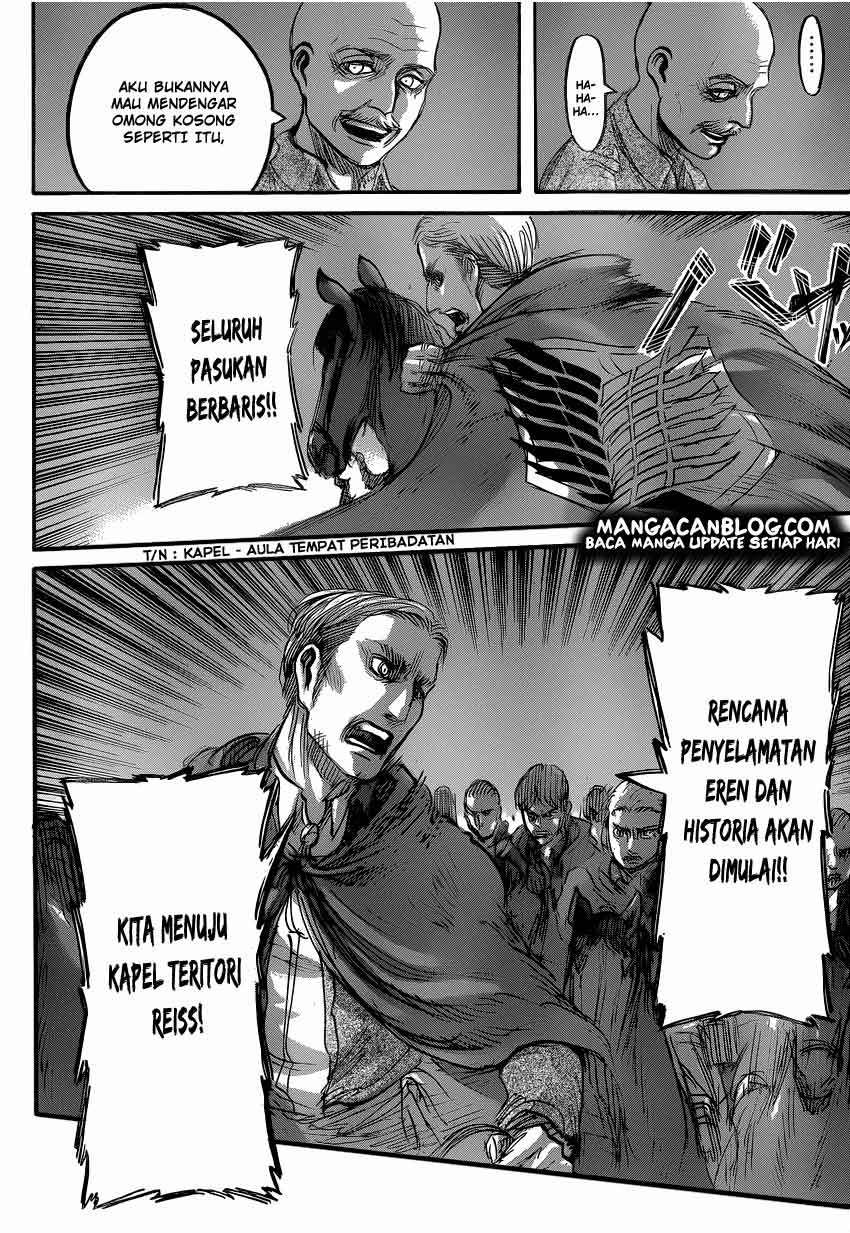 Shingeki no Kyojin Chapter 63 Gambar 29