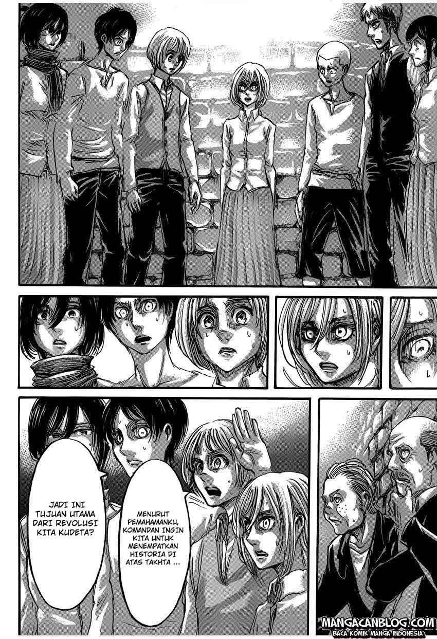 Shingeki no Kyojin Chapter 56 Gambar 17