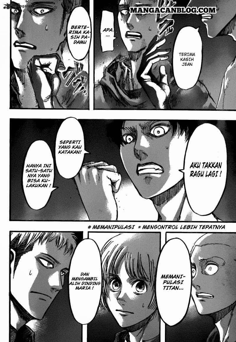 Shingeki no Kyojin Chapter 51 Gambar 15