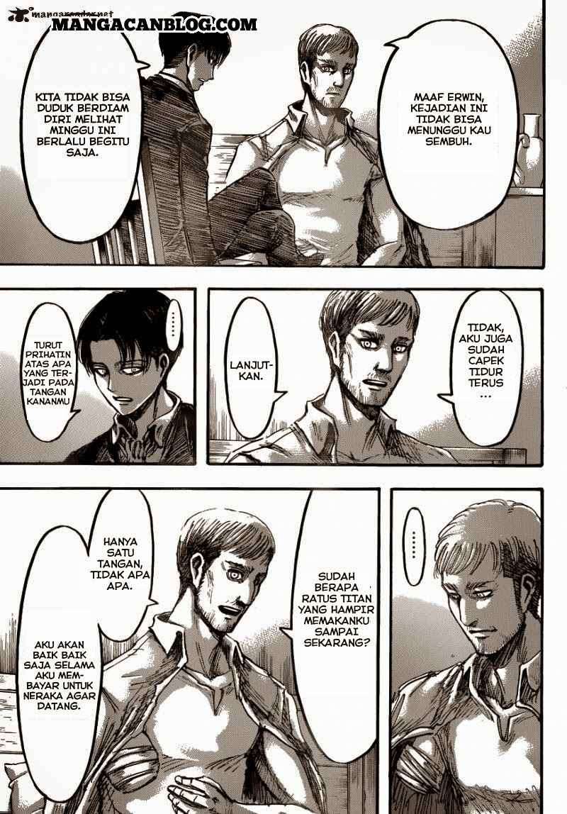 Shingeki no Kyojin Chapter 51 Gambar 22