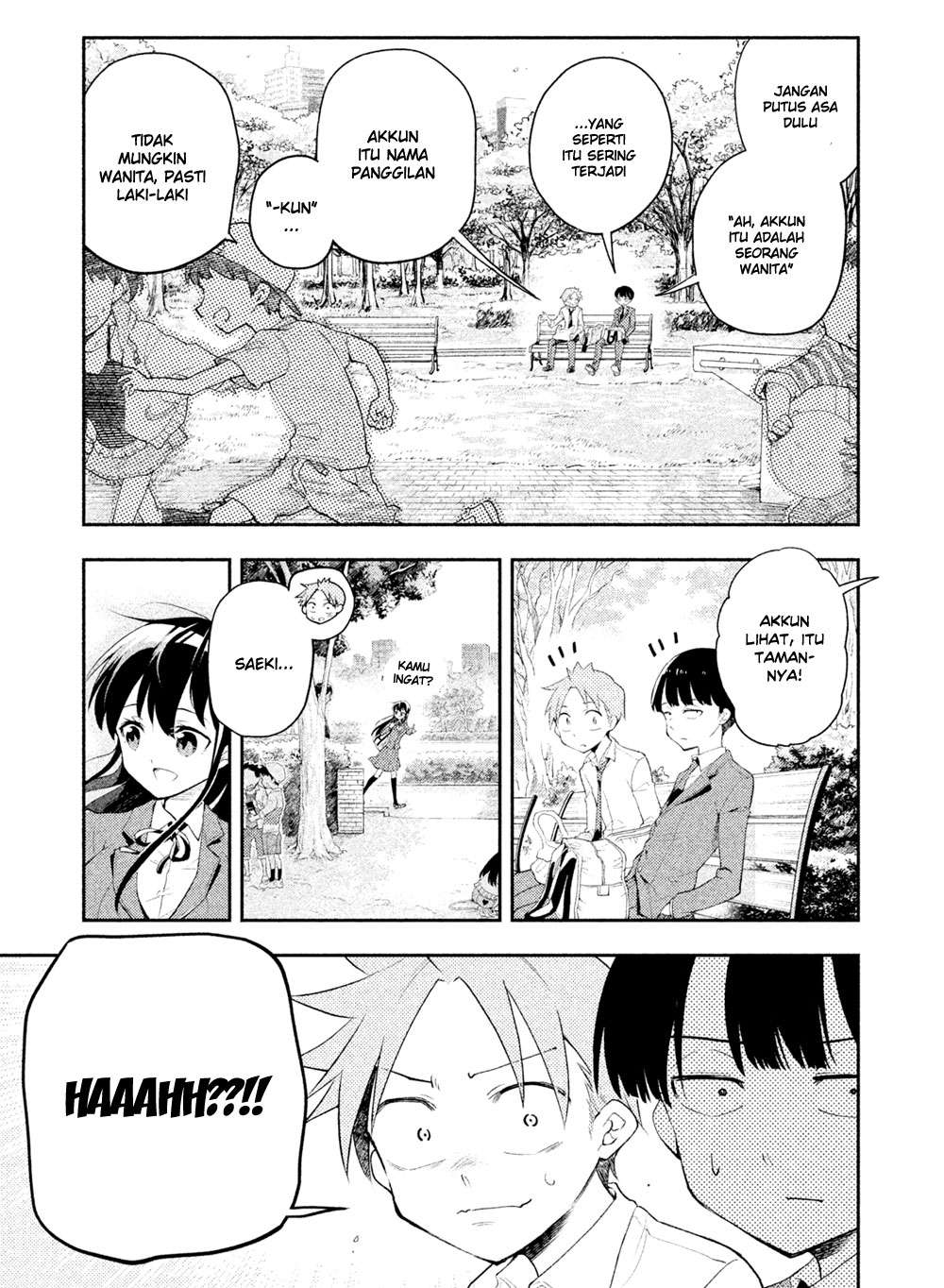 Saeki-san wa Nemutteru Chapter 12 Gambar 10