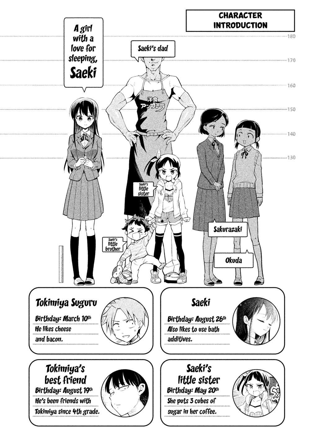 Saeki-san wa Nemutteru Chapter 9 Gambar 6