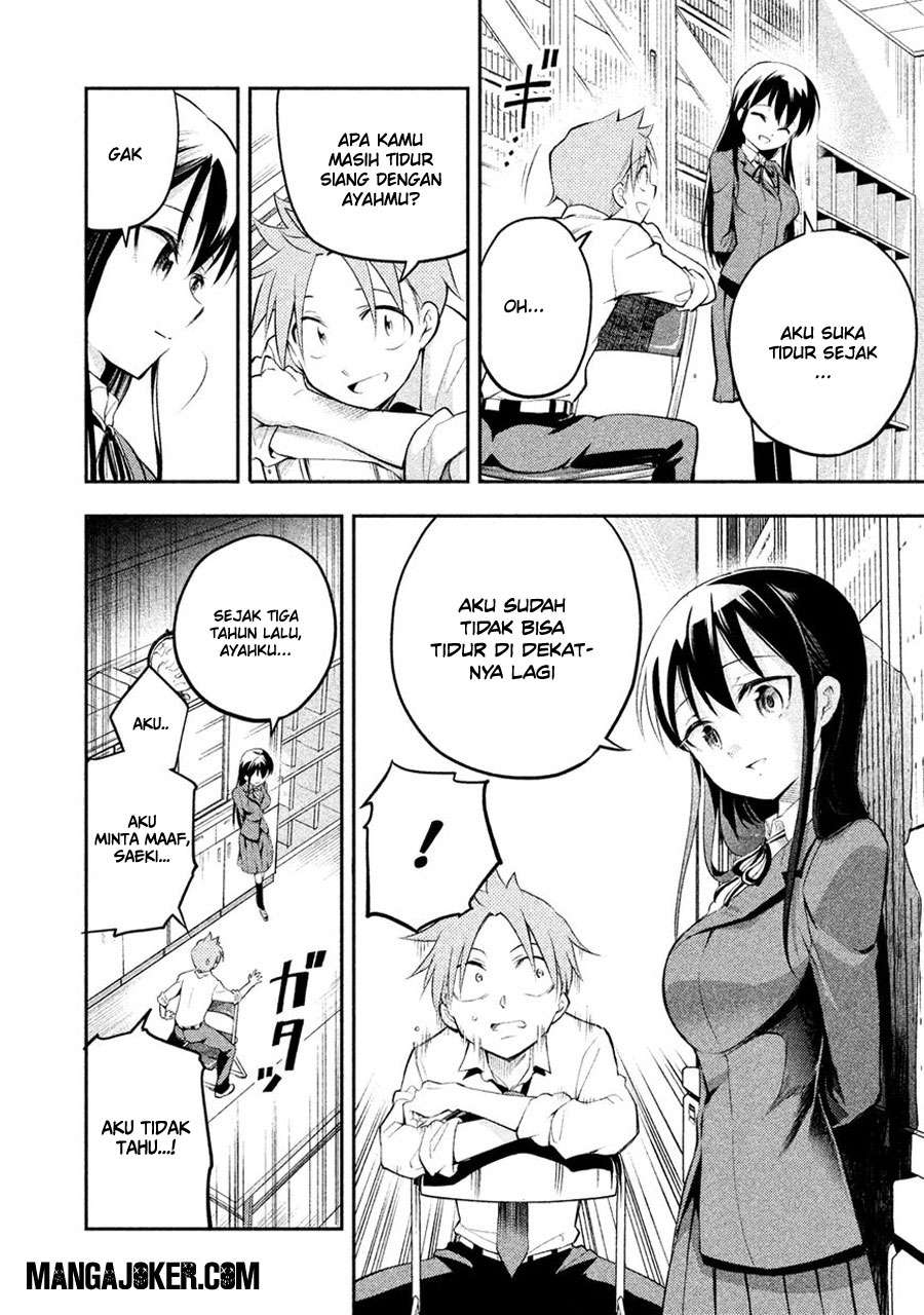 Saeki-san wa Nemutteru Chapter 6 Gambar 9