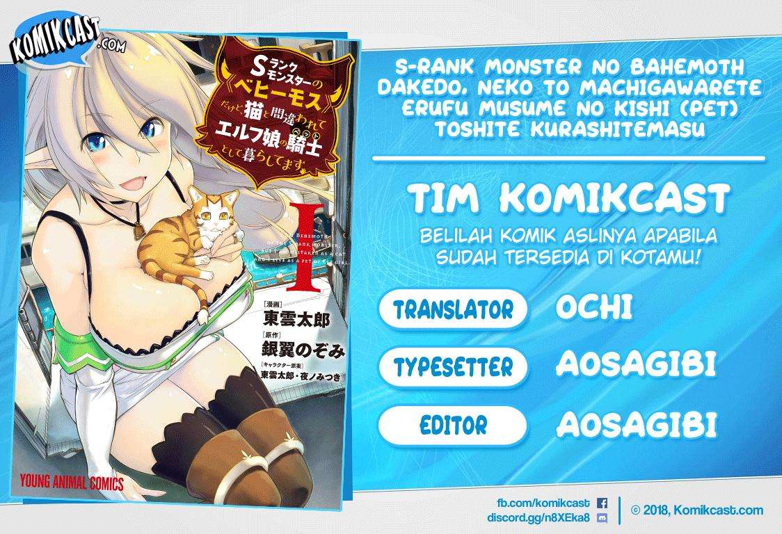 Baca Komik S-Rank Monster no Behemoth Dakedo, Neko to Machigawarete Erufu Musume no Kishi (Pet) Toshite Kurashitemasu Chapter 10 Gambar 1