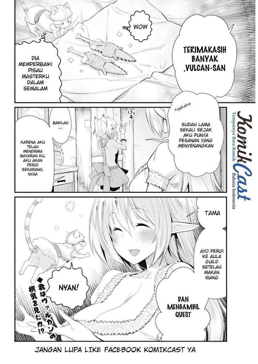 S-Rank Monster no Behemoth Dakedo, Neko to Machigawarete Erufu Musume no Kishi (Pet) Toshite Kurashitemasu Chapter 4 Gambar 25