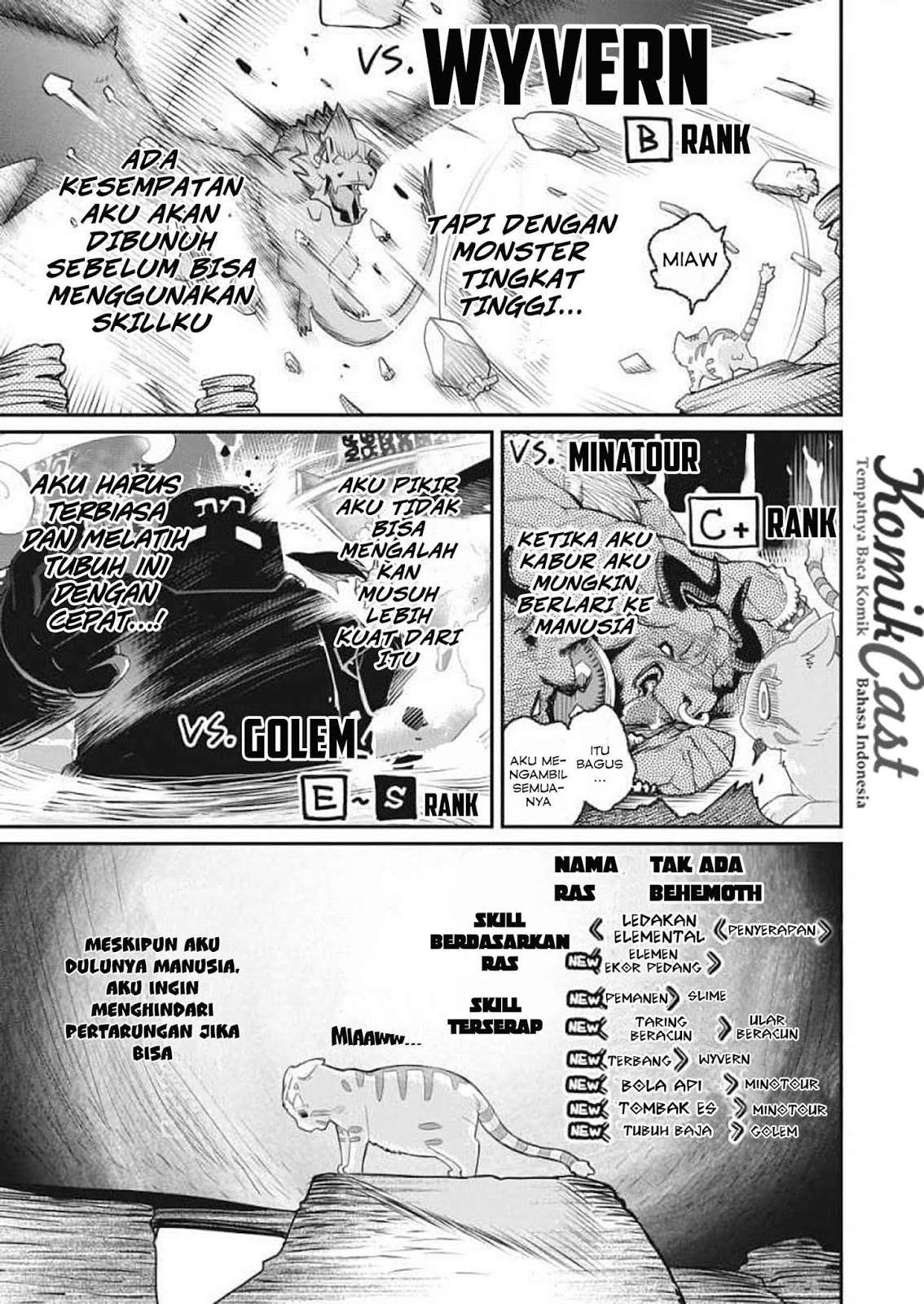 S-Rank Monster no Behemoth Dakedo, Neko to Machigawarete Erufu Musume no Kishi (Pet) Toshite Kurashitemasu Chapter 1 Gambar 16
