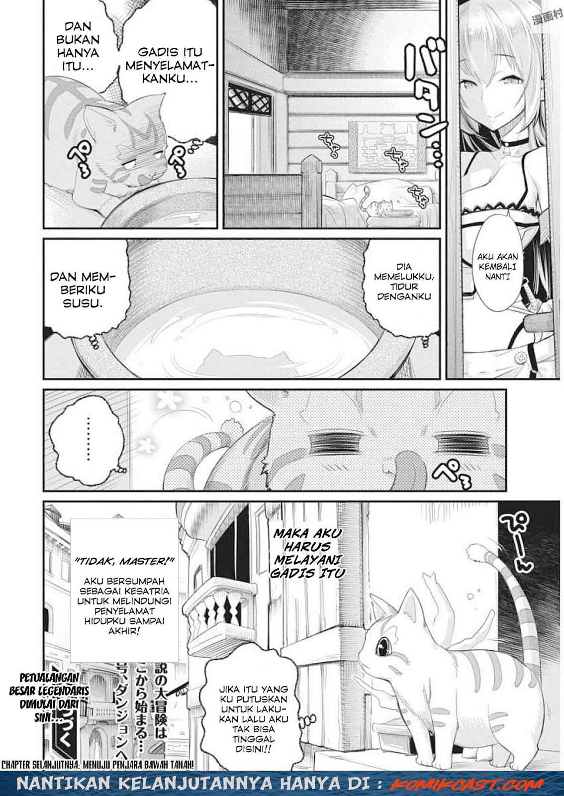 S-Rank Monster no Behemoth Dakedo, Neko to Machigawarete Erufu Musume no Kishi (Pet) Toshite Kurashitemasu Chapter 1 Gambar 29