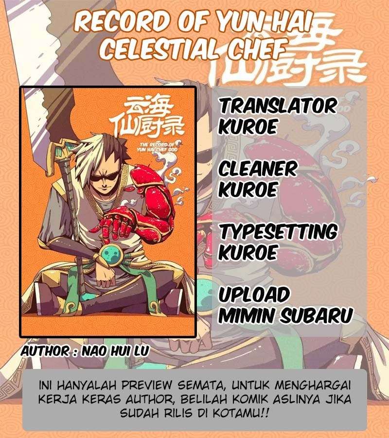 Baca Manga Record of Yun Hai Celestial Chef Chapter 1 Gambar 2