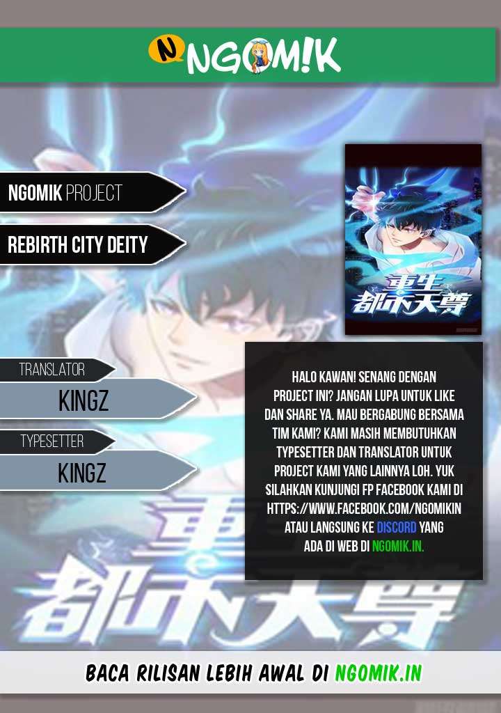 Baca Komik Rebirth City Deity Chapter 1 Gambar 1