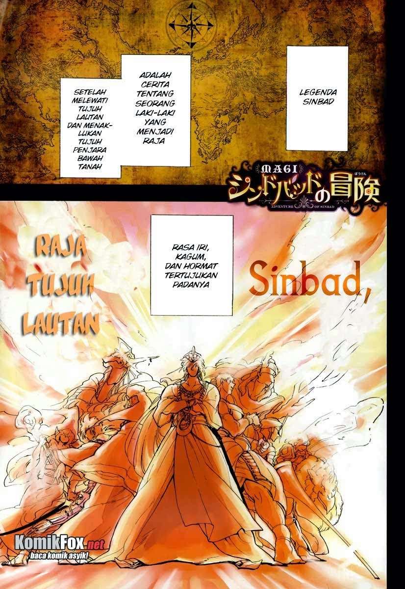 Baca Manga Magi - Sinbad no Bouken Chapter 1 Gambar 2