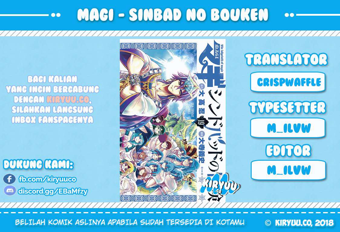 Baca Manga Magi - Sinbad no Bouken Chapter 112 Gambar 2