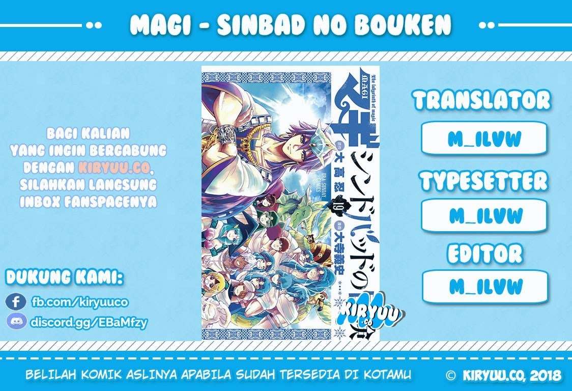 Baca Komik Magi - Sinbad no Bouken Chapter 105 Gambar 1