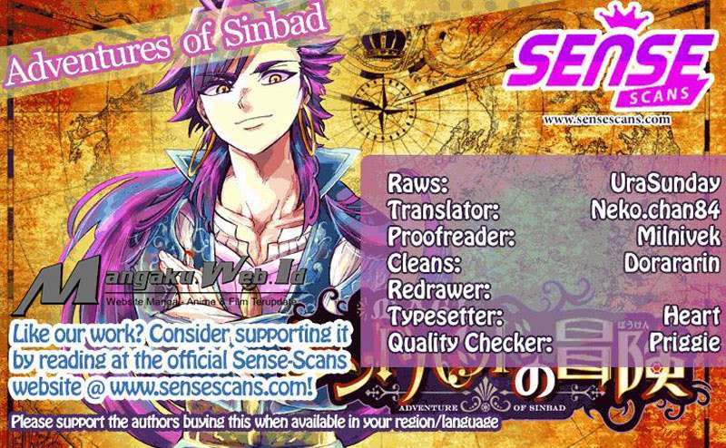 Baca Komik Magi - Sinbad no Bouken Chapter 100 Gambar 1