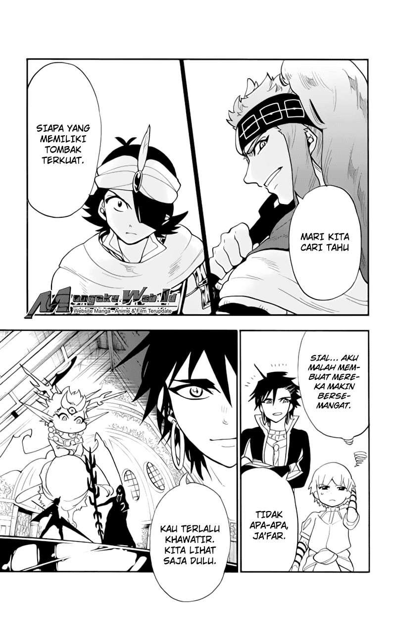 Magi - Sinbad no Bouken Chapter 95 Gambar 12