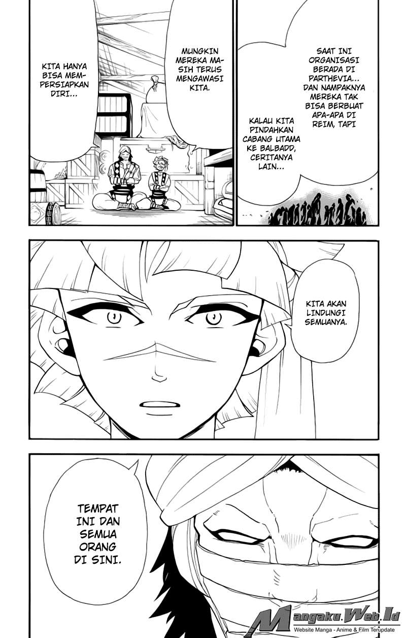 Magi - Sinbad no Bouken Chapter 84 Gambar 13