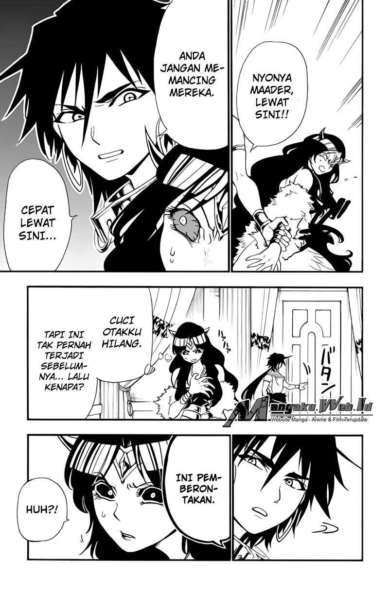 Magi - Sinbad no Bouken Chapter 77 Gambar 9