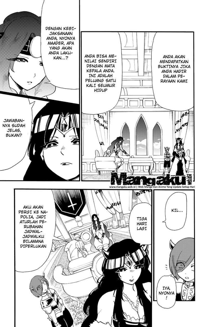 Magi - Sinbad no Bouken Chapter 73 Gambar 13