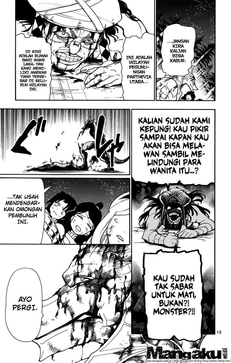 Magi - Sinbad no Bouken Chapter 57 Gambar 13