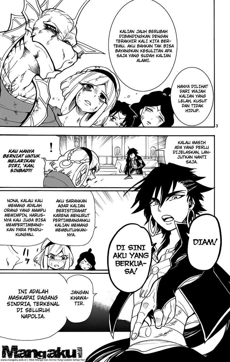 Magi - Sinbad no Bouken Chapter 57 Gambar 4