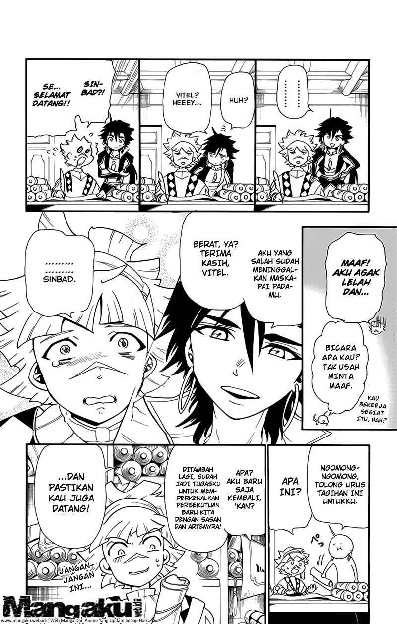 Magi - Sinbad no Bouken Chapter 55 Gambar 11