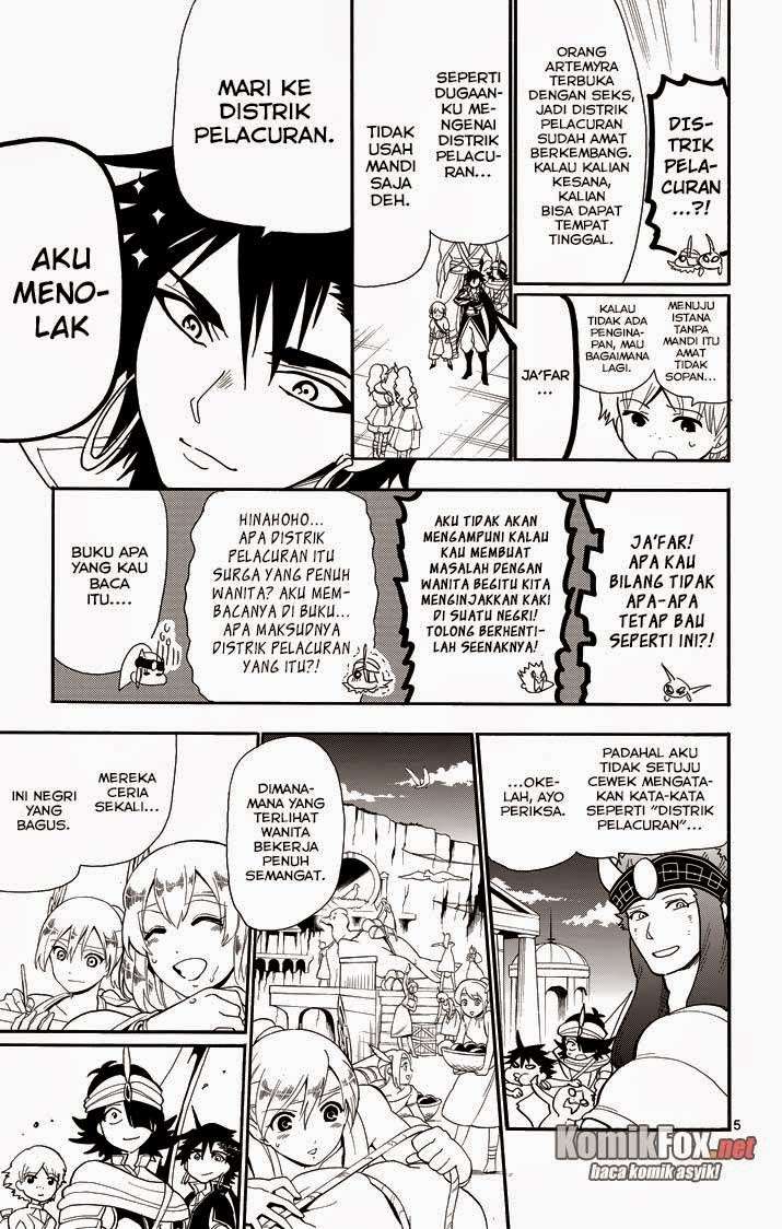 Magi - Sinbad no Bouken Chapter 47 Gambar 5