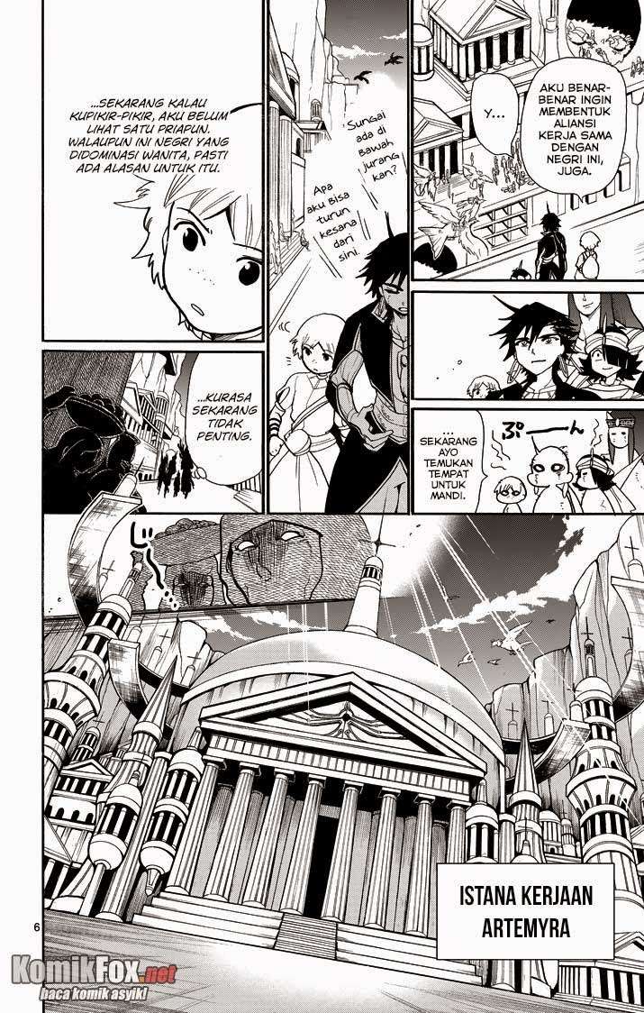 Magi - Sinbad no Bouken Chapter 47 Gambar 6