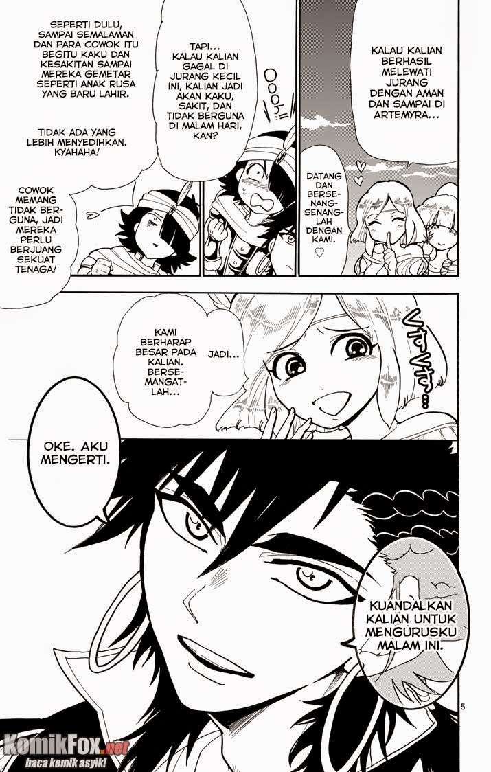 Magi - Sinbad no Bouken Chapter 46 Gambar 5