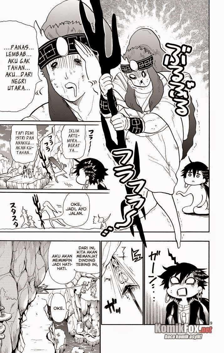 Magi - Sinbad no Bouken Chapter 46 Gambar 9