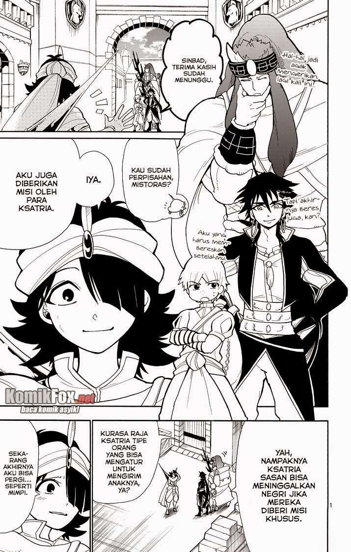 Baca Komik Magi - Sinbad no Bouken Chapter 45 Gambar 1