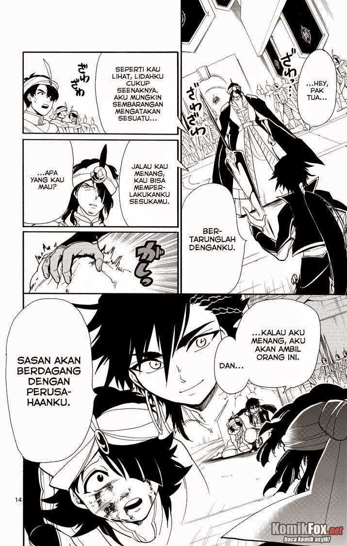 Magi - Sinbad no Bouken Chapter 42 Gambar 13