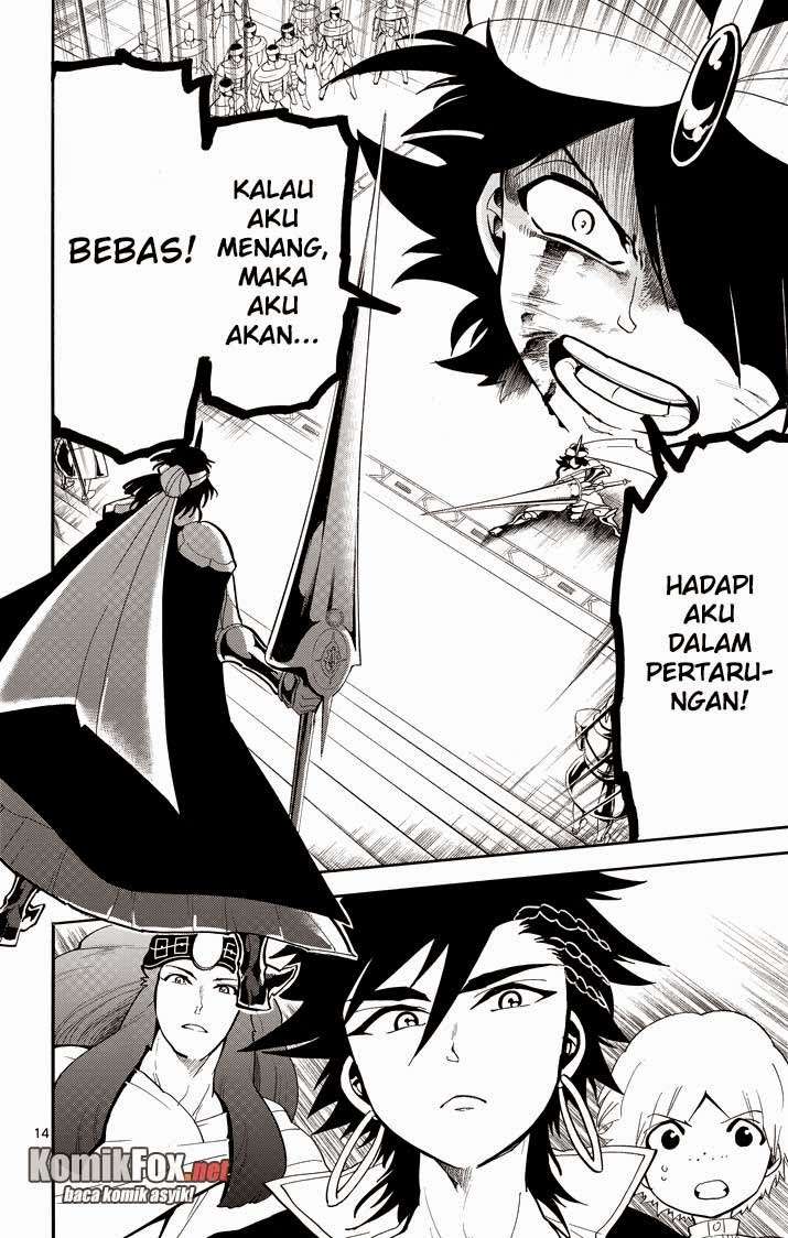 Magi - Sinbad no Bouken Chapter 41 Gambar 14