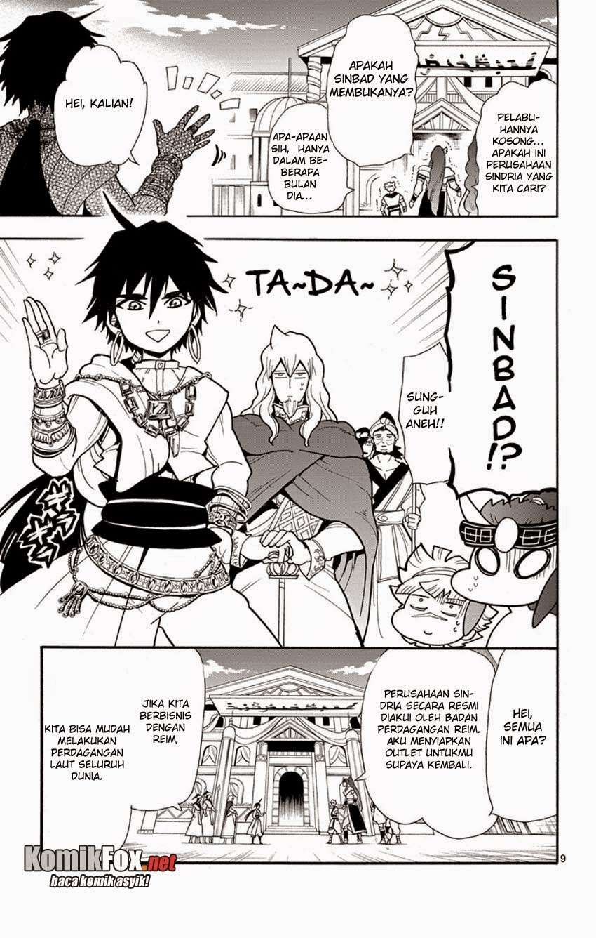 Magi - Sinbad no Bouken Chapter 34 Gambar 9