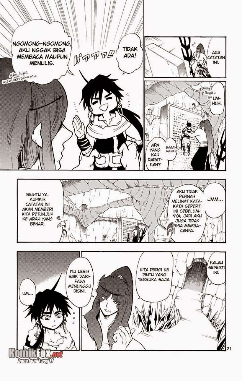 Magi - Sinbad no Bouken Chapter 21 Gambar 22