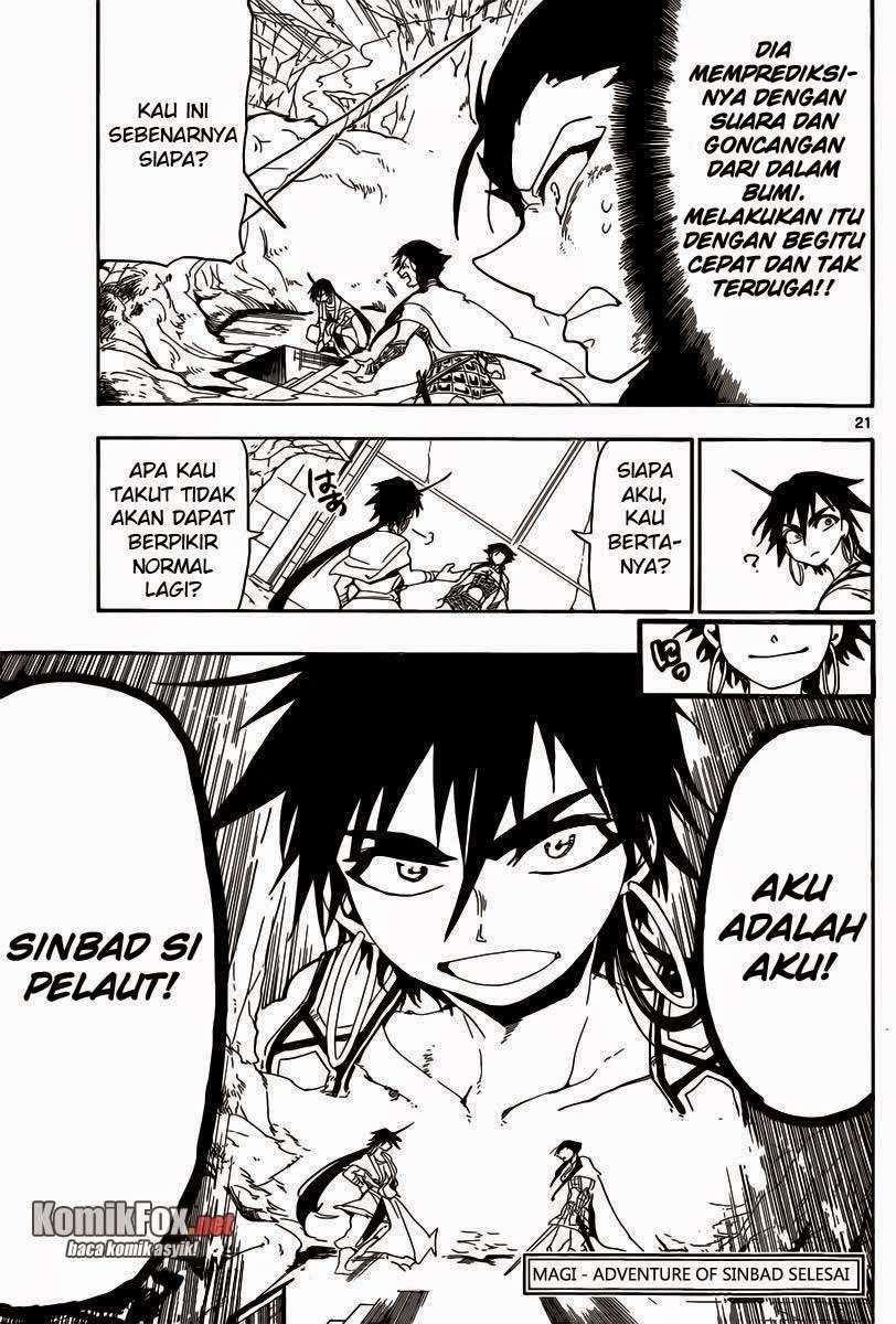 Magi - Sinbad no Bouken Chapter 9 Gambar 20