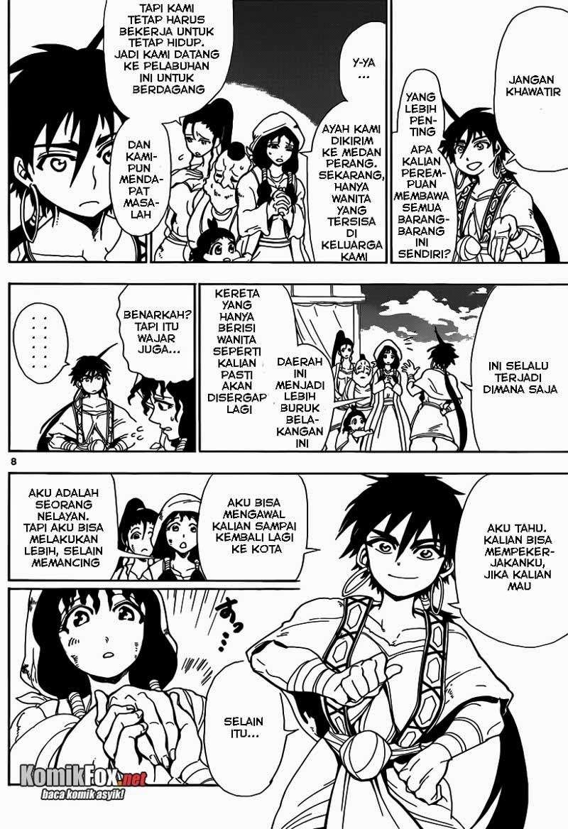 Magi - Sinbad no Bouken Chapter 5 Gambar 8