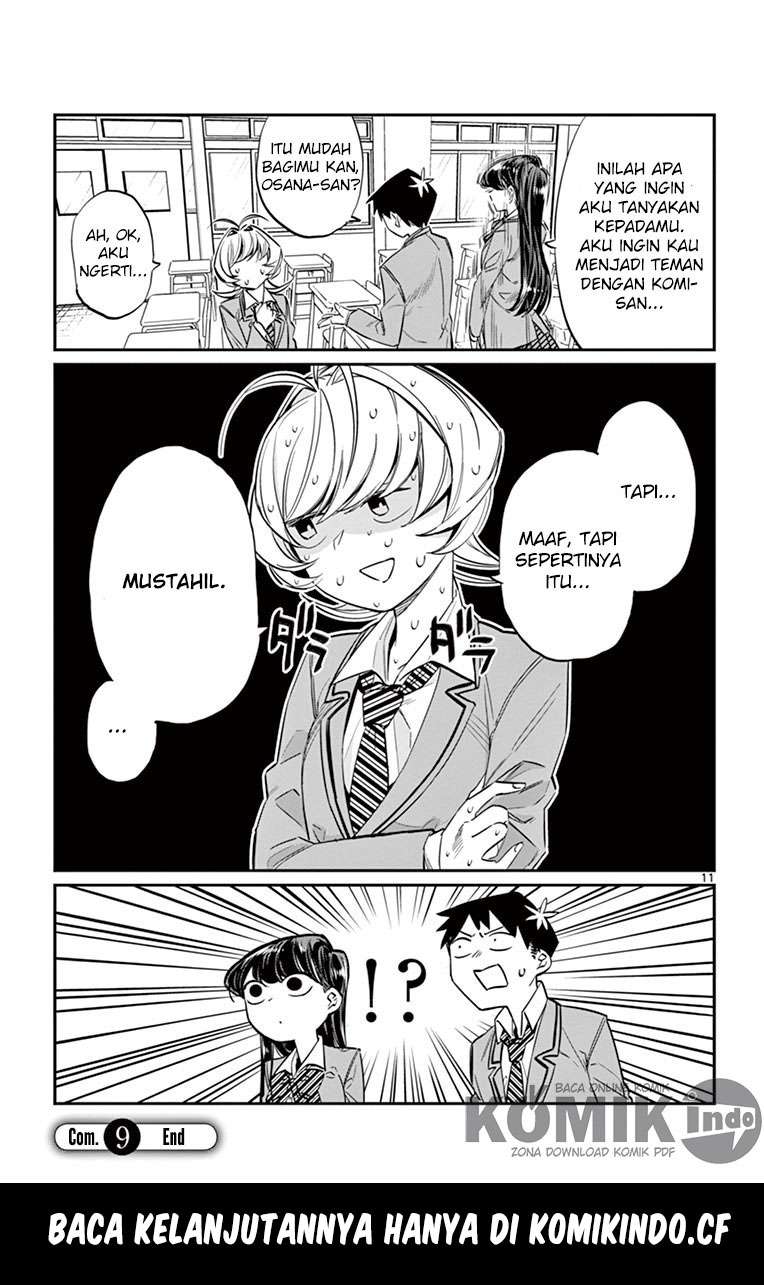 Komi-san wa Komyushou Desu Chapter 9 Gambar 12