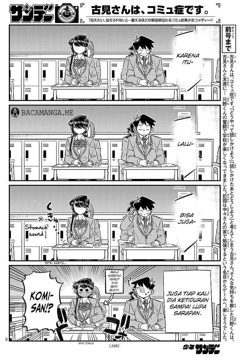 Baca Manga Komi-san wa Komyushou Desu Chapter 80 Gambar 2