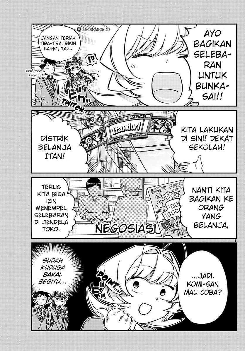 Baca Komik Komi-san wa Komyushou Desu Chapter 65 Gambar 1