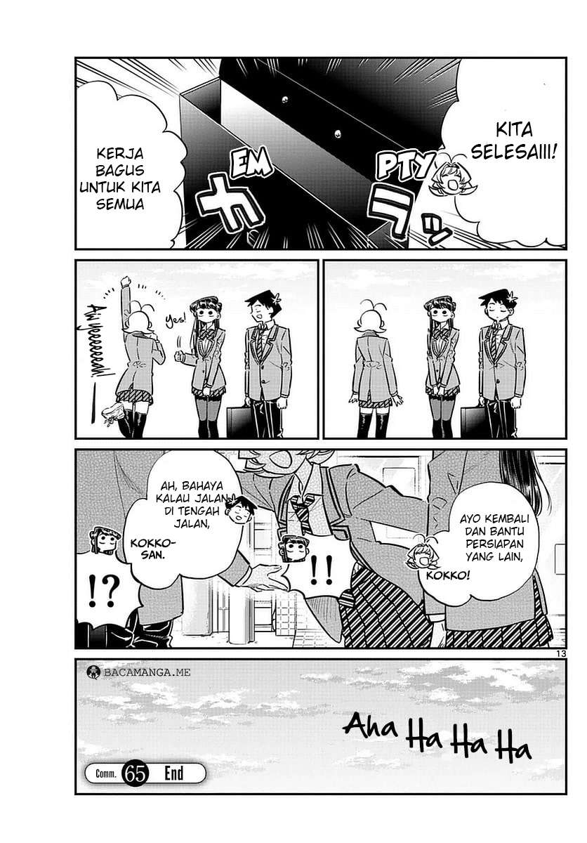 Komi-san wa Komyushou Desu Chapter 65 Gambar 13