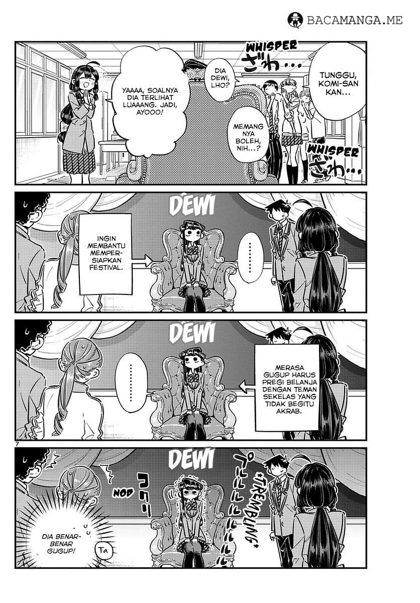 Komi-san wa Komyushou Desu Chapter 64 Gambar 8