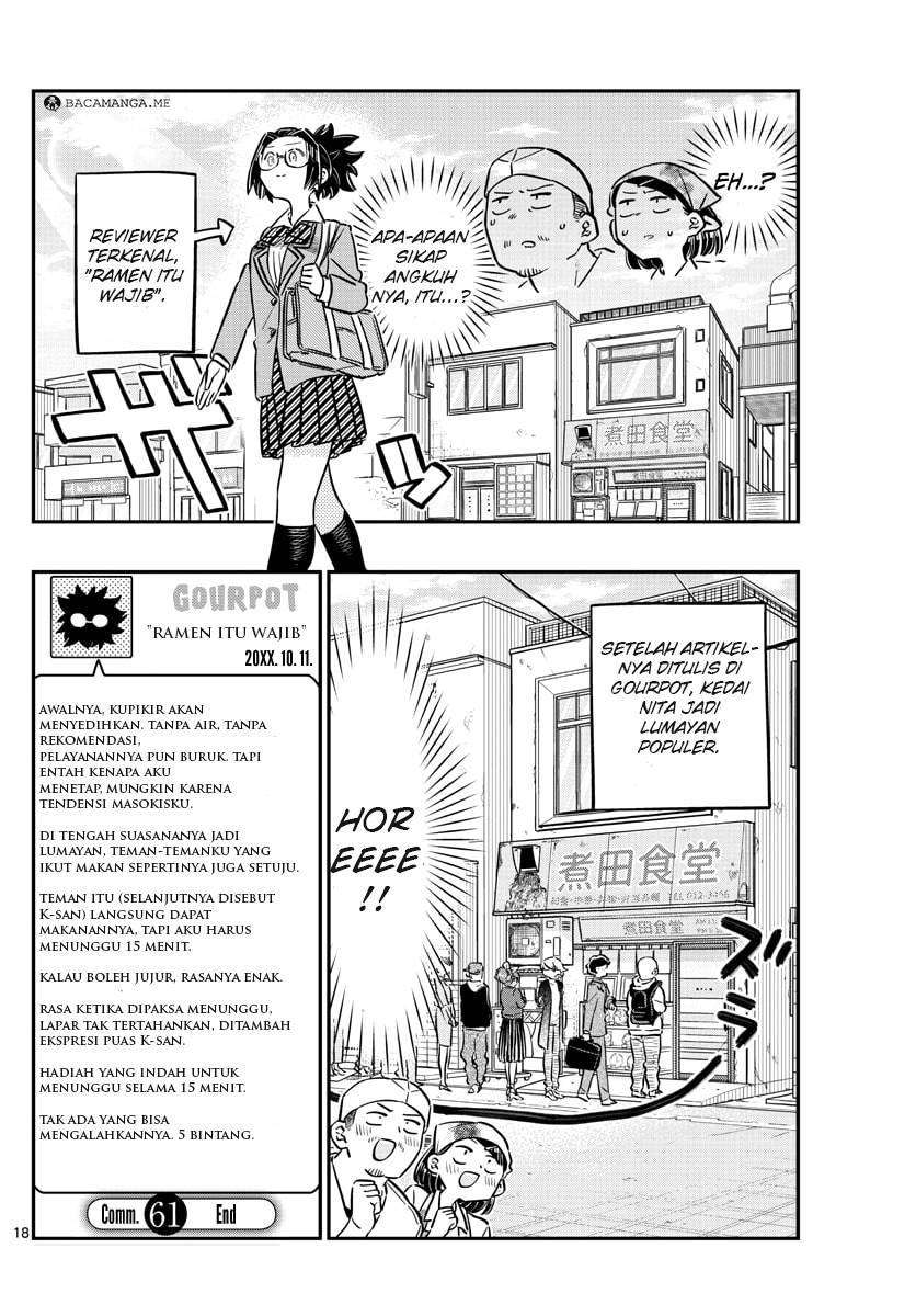 Komi-san wa Komyushou Desu Chapter 61 Gambar 19