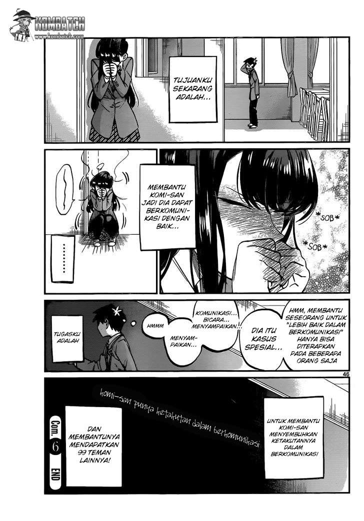 Komi-san wa Komyushou Desu Chapter 6 Gambar 14
