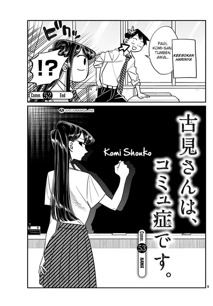 Baca Manga Komi-san wa Komyushou Desu Chapter 53 Gambar 2