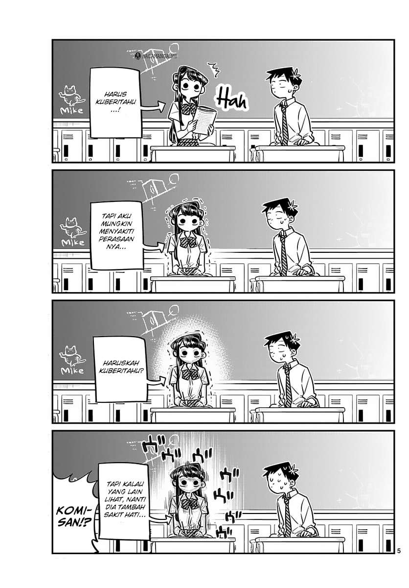 Komi-san wa Komyushou Desu Chapter 52 Gambar 6