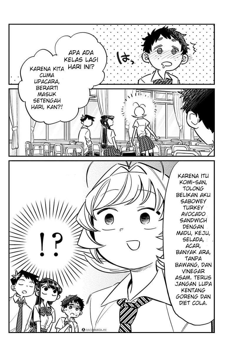 Komi-san wa Komyushou Desu Chapter 51 Gambar 9