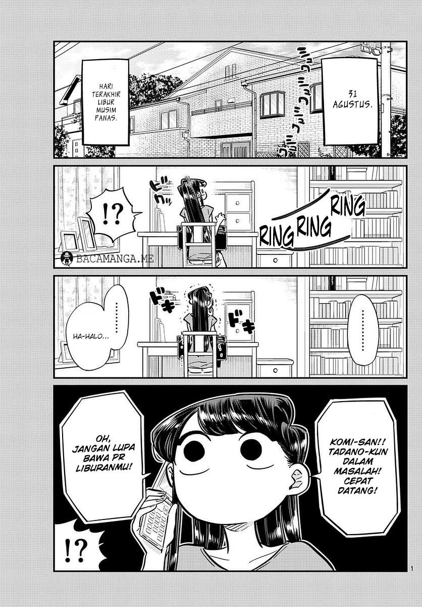 Baca Komik Komi-san wa Komyushou Desu Chapter 50 Gambar 1